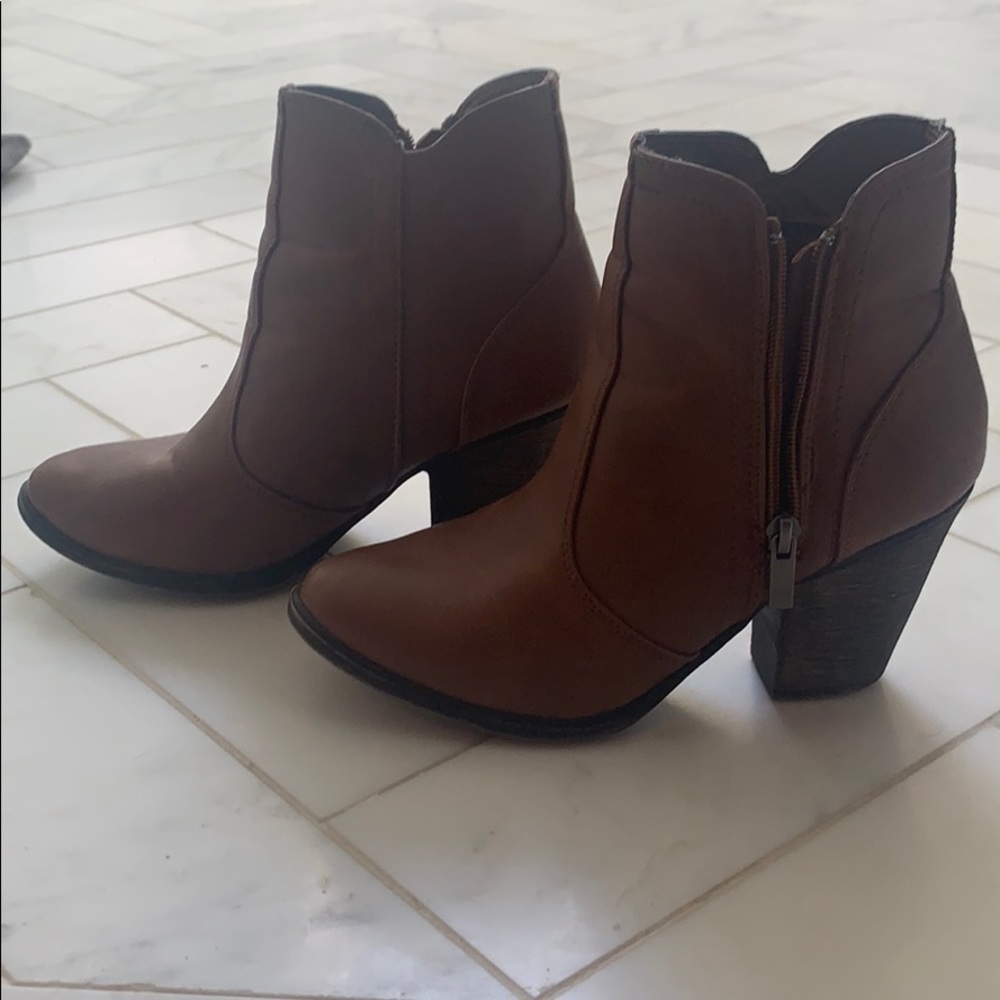 Brown Booties - Picture 2 of 5